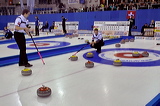 Switzerland vs. Germany, Score - 3:7, European Curling Championship 2006, Eishalle St. Jakob (Joggeli), Basel, Switzerland, Indoor, Curling, Sport