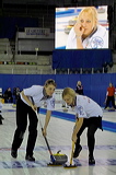 Switzerland vs. Denmark, Score - 7:3, European Curling Championship 2006, Eishalle St. Jakob (Joggeli), Basel, Switzerland, Indoor, Curling, Sport