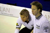 Finnland vs. Norway, Score - 5:6, European Curling Championship 2006, Eishalle St. Jakob (Joggeli), Basel, Switzerland, Indoor, Curling, Sport
