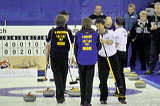 Sweden vs. Norway, Score - 7:6, European Curling Championship 2006, Eishalle St. Jakob (Joggeli), Basel, Switzerland, Indoor, Curling, Sport