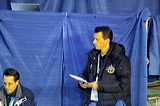 Ulli Kapp von Eurosport,  , European Curling Championship 2006, Eishalle St. Jakob (Joggeli), Basel, Switzerland, Indoor, Curling, Sport