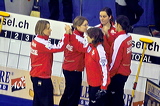Switzerland vs. Russia, Kick-off, European Curling Championship 2006, Eishalle St. Jakob (Joggeli), Basel, Switzerland, Indoor, Curling, Sport