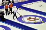 Switzerland vs. Russia, Score - 5:7, European Curling Championship 2006, Eishalle St. Jakob (Joggeli), Basel, Switzerland, Indoor, Curling, Sport