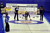 Ladies final: Russia vs. Italy, Score - 9:4, European Curling Championship 2006, Eishalle St. Jakob (Joggeli), Basel, Switzerland, Indoor, Curling, Sport