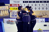 Russian Team has won the ladies final (9:4),  , European Curling Championship 2006, Eishalle St. Jakob (Joggeli), Basel, Switzerland, Indoor, Curling, Sport