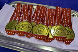 The Medals,  , European Curling Championship 2006, Eishalle St. Jakob (Joggeli), Basel, Switzerland, Indoor, Curling, Sport