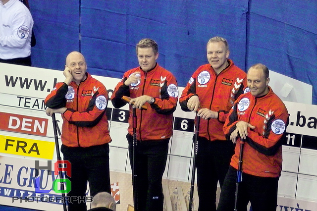 Mens Team from Denmark,  , European Curling Championship 2006, Basel, Switzerland, Indoor, Curling, Sport, img22301.jpg