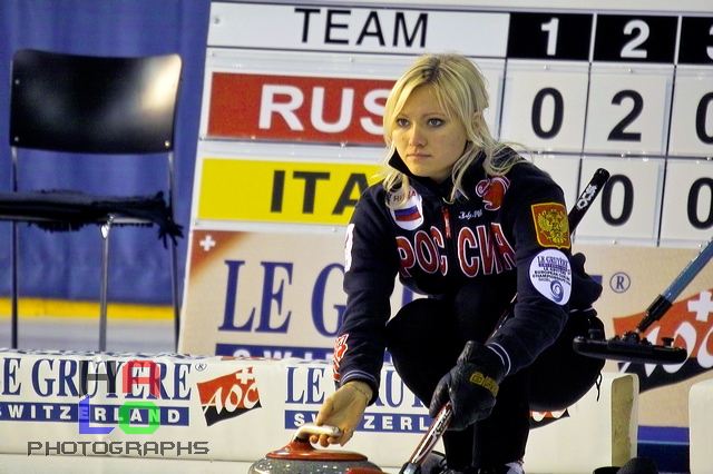 Russia vs. Italy, Score - 5:7, European Curling Championship 2006, Basel, Switzerland, Indoor, Curling, Sport, img22690.jpg