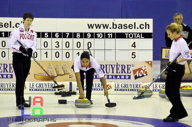 Switzerland vs. Russia, Score - 5:7, European Curling Championship 2006, Basel, Switzerland, Indoor, Curling, Sport, img22838.jpg