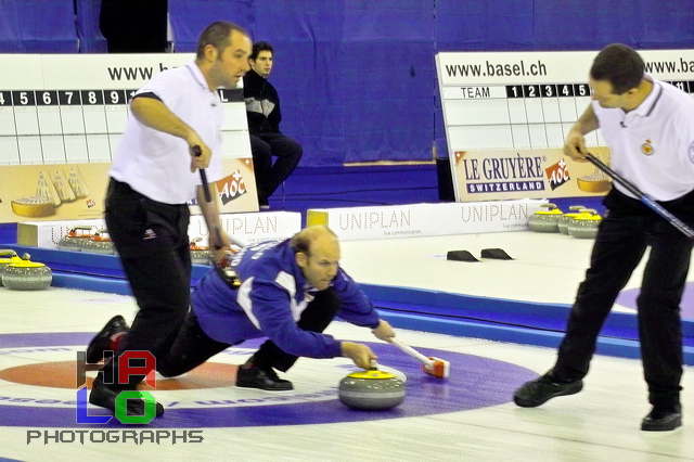 Sweden vs. Scottland, Score - 2:5, European Curling Championship 2006, Basel, Switzerland, Indoor, Curling, Sport, img22935.jpg