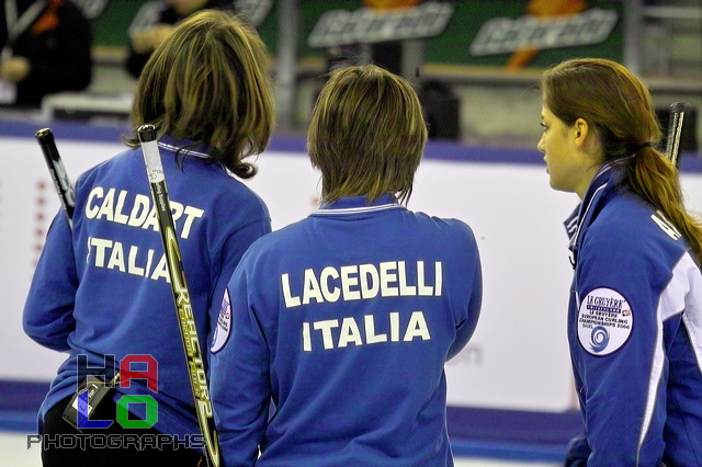 Ladies final: Russia vs. Italy, Score - 9:4, European Curling Championship 2006, Basel, Switzerland, Indoor, Curling, Sport, img23096.jpg