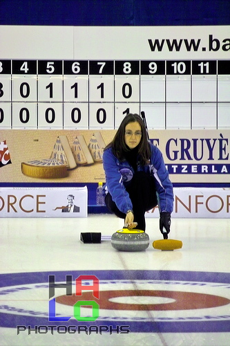 Ladies final: Russia vs. Italy, Score - 9:4, European Curling Championship 2006, Basel, Switzerland, Indoor, Curling, Sport, img23116.jpg