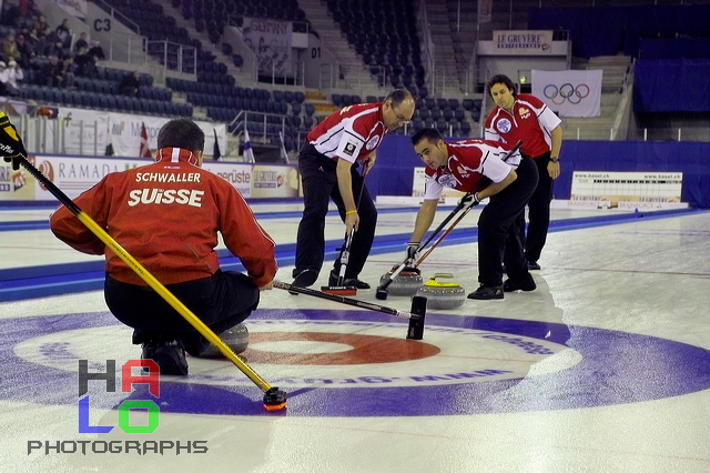 Mens final: Switzerland vs. Scottland, Score - 7:6, European Curling Championship 2006, Basel, Switzerland, Indoor, Curling, Sport, img23445.jpg