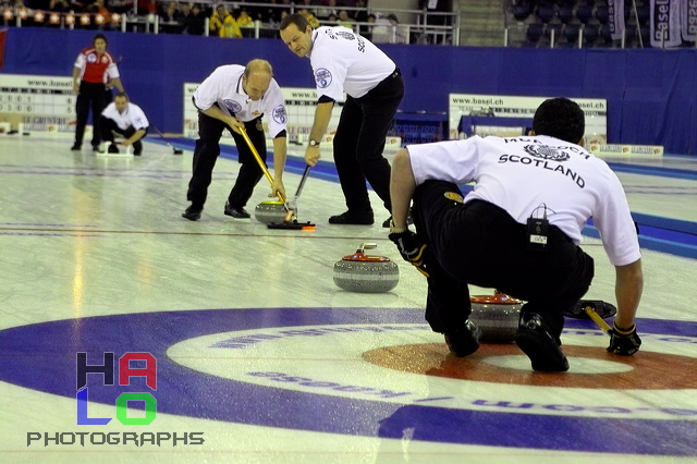 Mens final: Switzerland vs. Scottland, Score - 7:6, European Curling Championship 2006, Basel, Switzerland, Indoor, Curling, Sport, img23468.jpg