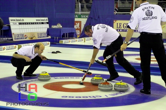 Mens final: Switzerland vs. Scottland, Score - 7:6, European Curling Championship 2006, Basel, Switzerland, Indoor, Curling, Sport, img23499.jpg