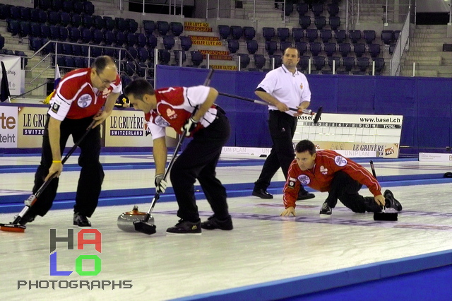 Mens final: Switzerland vs. Scottland, Score - 7:6, European Curling Championship 2006, Basel, Switzerland, Indoor, Curling, Sport, img23501.jpg