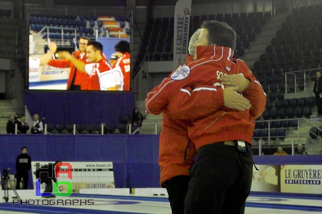 Swiss Team has won the mens final,  , European Curling Championship 2006, Basel, Switzerland, Indoor, Curling, Sport, img23528.jpg
