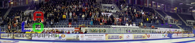 Cheering Crowds,  , European Curling Championship 2006, Basel, Switzerland, Indoor, Curling, Sport, img23547-23550_sph.jpg