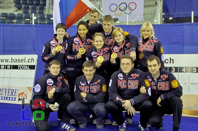 Teh Russian Delegation,  , European Curling Championship 2006, Basel, Switzerland, Indoor, Curling, Sport, img23579.jpg