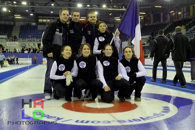 The French Delegation,  , European Curling Championship 2006, Basel, Switzerland, Indoor, Curling, Sport, img23597.jpg