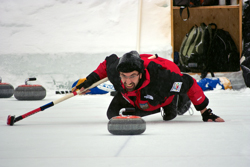 Curling, Meisterschaft, Openair, Sport, Winter, championships, outdoor recreation, recreation, sports & recreation, winter recreation, 38. Curling Open-Air Championships