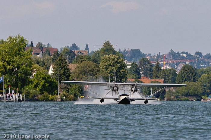 Second successful landing approach of Sikorsky S-38