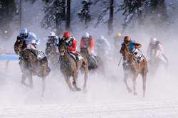 Flachrennen 2000 m, Horse Race, Horse races on snow, Pferderennen auf Schnee, Races, The European Snow Meeting, White Turf, whiteturf, 71. Grand Prix St. Moritz, Thanatos #13, Michael Martinez - Winterwind #9, Georg Bocskai - Vlavianus #3, Lanfranco Dettori - Wassiljew #10, Vaclav Jnacek - Song of Victory #2, Miguel Lopez - Just That #16, Mathias Sautjeau - Thanatos #13, Freddy Di Frède