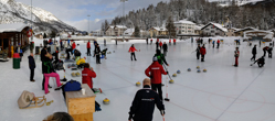Curling, Engadin, Giandaplatta, Graubünden, Sils, Sport, Switzerland, Winter, Spiel Impressionen am 1. Spieltag