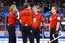 Curling, Sport, World Men's Chamionship, Team from Germany, Schulze Felix, Jahr John, Rickmers Peter, Goldemann Sven, Daase Christoph