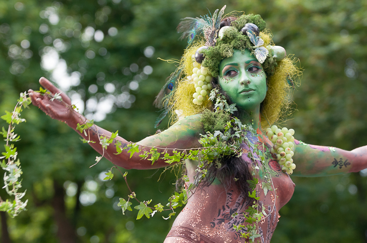 Body Painting, World Body Painting Festival 2013, Theme: Planet Food, Amateur Competition / Artist: Stephanie Papadopoulos