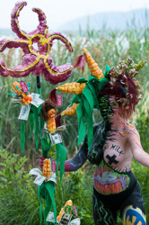 Body Painting, World Body Painting Festival 2013, Theme: Planet Food, Competition: Airbrush / Artist: Silke Kirchhoff