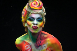 Body Painting, World Body Painting Festival 2013, Theme: Planet Food, Competition: Airbrush / Artist: Kate Kudrina
