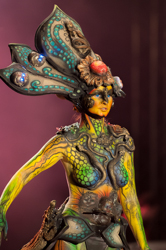 Body Painting, World Body Painting Festival 2013, Theme: Planet Food, Competition: Special Effects SFX / Artist: Yulia Vlasova