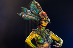 Body Painting, World Body Painting Festival 2013, Theme: Planet Food, Competition: Special Effects SFX / Artist: Yulia Vlasova