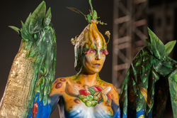 Body Painting, World Body Painting Festival 2013, Theme: Planet Food, Competition: Special Effects SFX / Artist: Patrick Leis