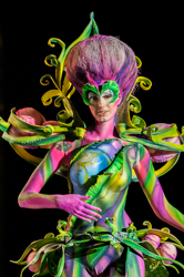 Body Painting, World Body Painting Festival 2013, Theme: Planet Food, Competition Special Effects SFX / Artist: Tatiana Tsemko
