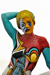 Body Painting, Body Art, Brush and Sponge / Pre-Selection / Artist: Camarena Lucia, Spain
