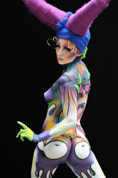 Body Painting, Body Art, Amateur Award / Open Category / Artist: Larysa Larina, Ukraine