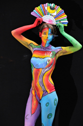 Body Painting, Body Art, Amateur Award / Brush and Sponge / Artist: Stephan Horber, Germany