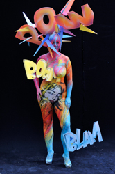 Body Painting, Body Art, Special Effects Bodypainting / Pre-Selection / Artist: Mr. Shiz, France