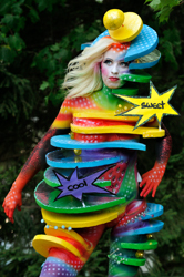 Body Painting, Body Art, Special Effects Bodypainting / Pre-Selection / Artist: Sandra Marquart-Rosenboom, Germany