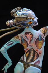 Body Painting, Body Art, Brush and Sponge / Final / Artist: Miguel Angel Guapacha, Colombia
