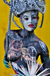 Body Painting, Body Art, indexPageImage, Brush and Sponge / Final / Artist: Camarena Lucia, Spain