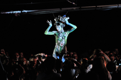 Body Painting, Body Art, on stage, Airbrush / Final / Artist: Alex Hanson, Brasil