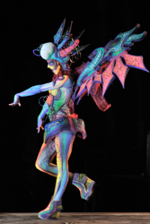Body Painting, Body Art, on stage, Special Effects Bodypainting / Final / Artist: Yulia Vlasova, Russia