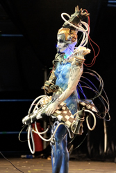 Body Painting, Body Art, on stage, Special Effects Bodypainting / Final / Artist: Gabriela Hajek-Renner, Austria