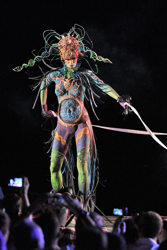Body Painting, Body Art, on stage, Special Effects Bodypainting / Final / Artist:  Benedetta Carugati, Italy