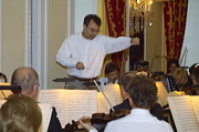 Jan Schultsz, Intendant & Dirigent mit Symphonie Orchester Budapest, Opera, Il Pirata, Hotel Kulm, St. Moritz, Grisons, Switzerland