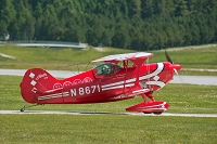 Engiadina Classics 2008, Privately owned accrobatic Airplane., private, aircraft, airshow, Airport, Samedan, SWITZERLAND