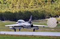 Engiadina Classics 2008, Swiss Army Hunter, military, aircraft, airshow, Airport, Samedan, SWITZERLAND